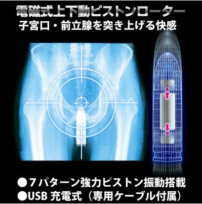 上下動ピストン機能のローター新発売