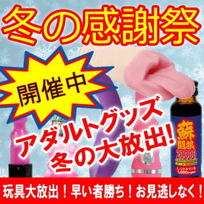 アダルトグッズ冬の感謝祭